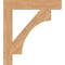 Ekena Millwork Westlake Block Smooth Bracket, Western Red Cedar, 5 1/2"W x 36"D x 40"H BKT06X36X40WTL05SWR - alternate 3